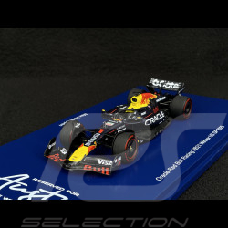 Max Verstappen Red Bull RB21 n° 1 Vainqueur GP USA 2025 F1 avec Figurine et Pit Board 1/43 Spark S9666