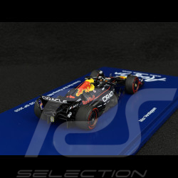 Max Verstappen Red Bull RB21 n° 1 Vainqueur GP USA 2025 F1 avec Figurine et Pit Board 1/43 Spark S9666