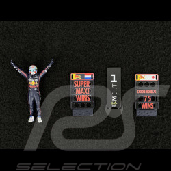 Max Verstappen Red Bull RB21 n° 1 Vainqueur GP USA 2025 F1 avec Figurine et Pit Board 1/43 Spark S9666