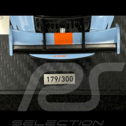Porsche 911 GT3 RS Type 992 2022 Weissach Package Gulf Blue / Orange Stripes RS Selection x Spark 1/43 43RSF001