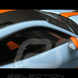 Porsche 911 GT3 RS Type 992 2022 Pack Weissach Bleu Gulf / Bandes Orange RS Selection x Spark 1/43 43RSF001