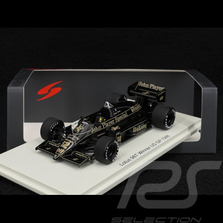 Ayrton Senna Lotus 98T n° 12 Vainqueur GP USA 1986 F1 1/43 Spark S7155