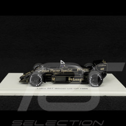 Ayrton Senna Lotus 98T n° 12 Vainqueur GP USA 1986 F1 1/43 Spark S7155