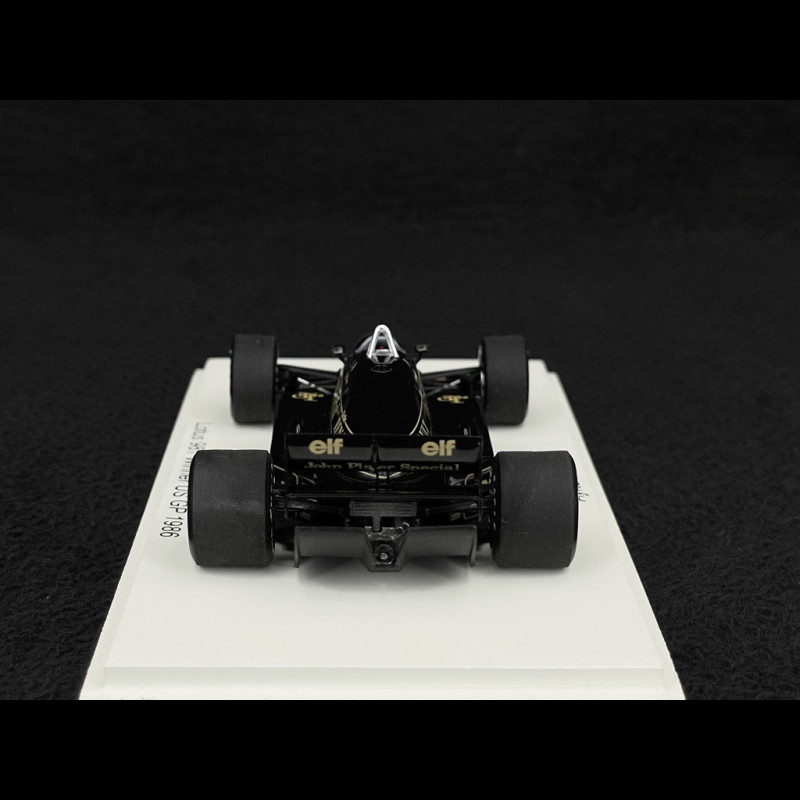 Ayrton Senna Lotus 98T n° 12 Winner USA GP 1986 F1 1/43 Spark S7155