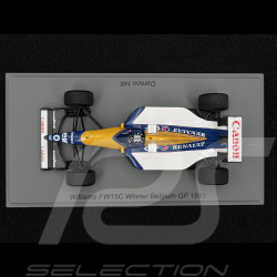 Damon Hill Williams FW15C n° 0 Vainqueur GP Belgique 1993 F1 1/43 Spark S7478