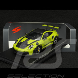 Porsche 911 GT3 RS Type 992 2023 Weissach Package Lind Green / Black Stripes 1/43 Spark S8780