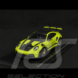 Porsche 911 GT3 RS Type 992 2023 Weissach Package Lind Green / Black Stripes 1/43 Spark S8780