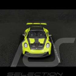 Porsche 911 GT3 RS Type 992 2023 Weissach Package Lind Green / Black Stripes 1/43 Spark S8780