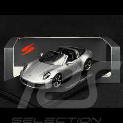 Porsche 911 Targa 4S Type 992 2021 GT Silver 1/43 Spark S6128