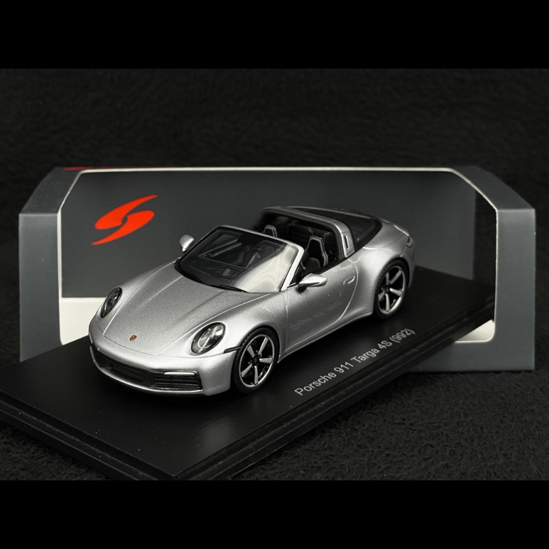 Porsche 911 Targa 4S Type 992 2021 GT Silver 1/43 Spark S6128