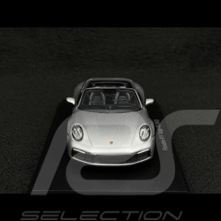 Porsche 911 Targa 4S Type 992 2021 GT Silver 1/43 Spark S6128