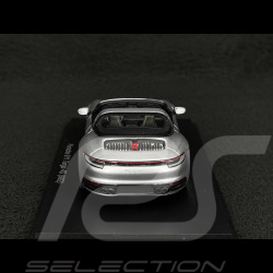 Porsche 911 Targa 4S Type 992 2021 Argent GT 1/43 Spark S6128