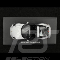 Porsche 911 Targa 4S Type 992 2021 GT Silver 1/43 Spark S6128