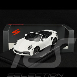 Porsche 911 Turbo S Cabriolet Typ 992 2021 Weiß 1/43 Spark S8784