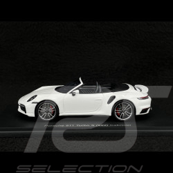 Porsche 911 Turbo S Cabriolet Type 992 2021 Blanc 1/43 Spark S8784