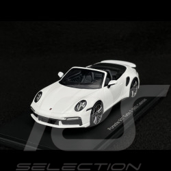 Porsche 911 Turbo S Cabriolet Type 992 2021 White 1/43 Spark S8784