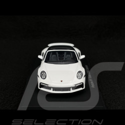 Porsche 911 Turbo S Cabriolet Type 992 2021 White 1/43 Spark S8784