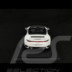 Porsche 911 Turbo S Cabriolet Type 992 2021 Blanc 1/43 Spark S8784
