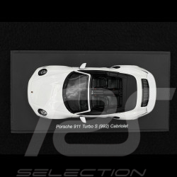 Porsche 911 Turbo S Cabriolet Typ 992 2021 Weiß 1/43 Spark S8784