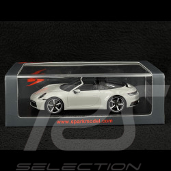 Porsche 911 Targa 4S Type 992 2021 Chalk Grey 1/43 Spark S6127
