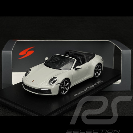 Porsche 911 Targa 4S Type 992 2021 Gris Craie 1/43 Spark S6127