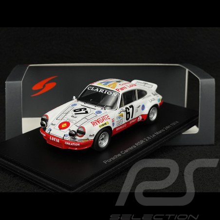 Porsche 911 Carrera RSR 2.8 n° 67 24h Le Mans 1974 1/43 Spark S9797