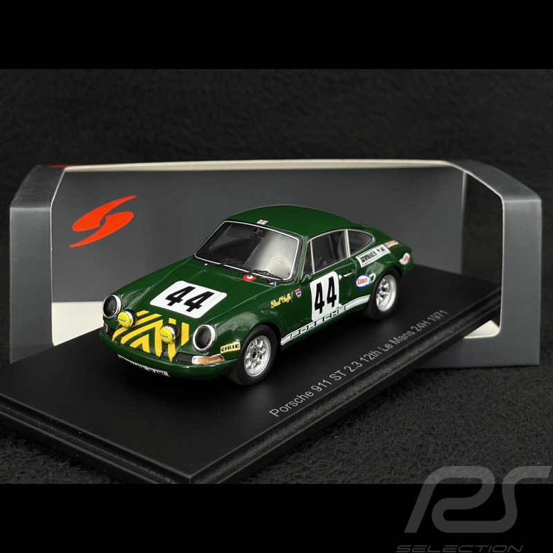 Porsche 911 ST 2.3 n° 44 12th 24h Le Mans 1971 1/43 Spark S9770