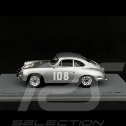 Porsche 356 B T5 n° 108 Winner Tour de Corse 1960 1/43 Spark S6145