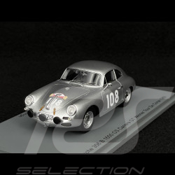 Porsche 356 B T5 n° 108 Winner Tour de Corse 1960 1/43 Spark S6145