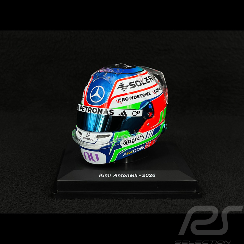 Casque Kimi Antonelli Mercedes-AMG n° 12 Saison 2026 F1 1/5 Spark 5HF242