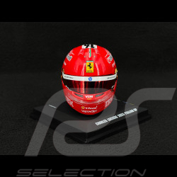Casque Charles Leclerc Ferrari n° 16 4ème GP Italie 2025 F1 1/5 LookSmart LSHEL020