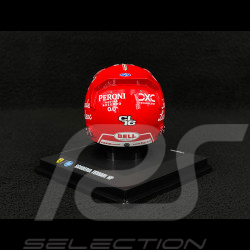 Casque Charles Leclerc Ferrari n° 16 4ème GP Italie 2025 F1 1/5 LookSmart LSHEL020