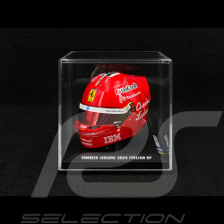Casque Charles Leclerc Ferrari n° 16 4ème GP Italie 2025 F1 1/5 LookSmart LSHEL020