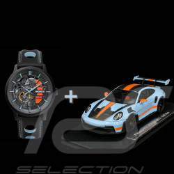 Duo Montre Automatique et Porsche 911 GT3 RS Type 992 2022 exclusif RS Selection