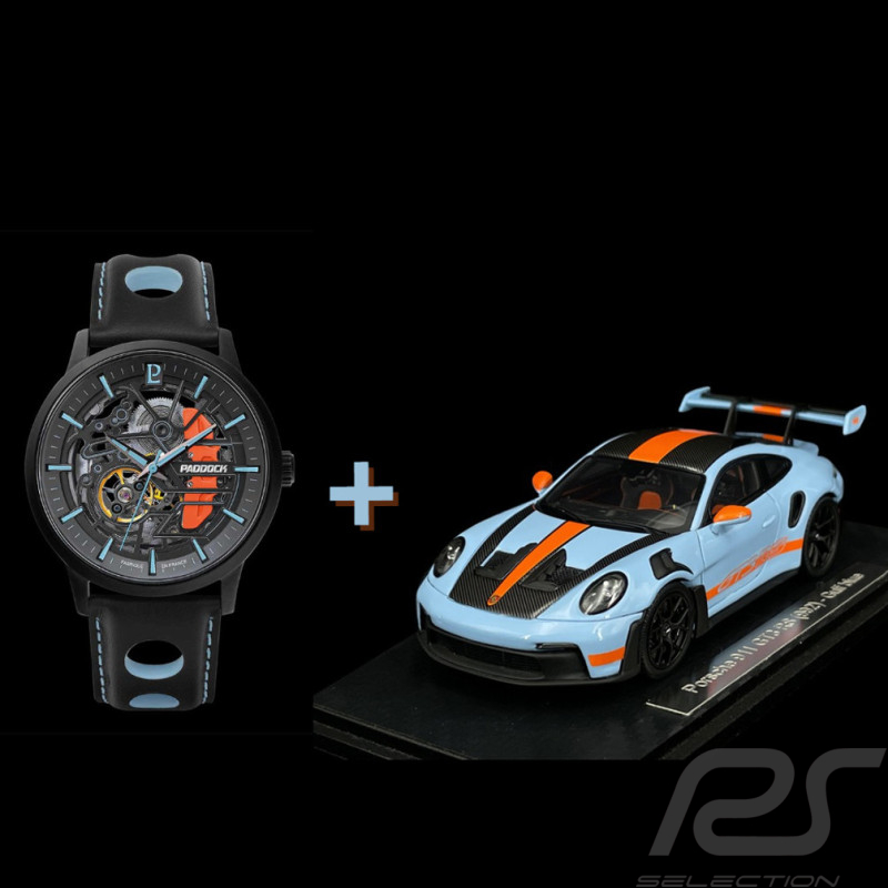 Automatikuhr und Porsche 911 GT3 RS Typ 992 2022 Exklusive RS Selection