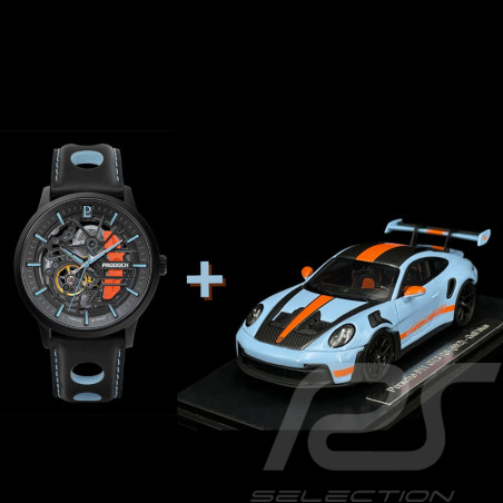 Duo Montre Automatique et Porsche 911 GT3 RS Type 992 2022 exclusif RS Selection