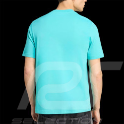 T-shirt Mercedes AMG Petronas F1 Team Graphique Adidas Bleu Menthe KU9747 - mixte