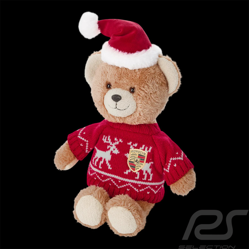 Porsche Plüschbär Ferry Christmas Braun / Rot WAP04003326BXM