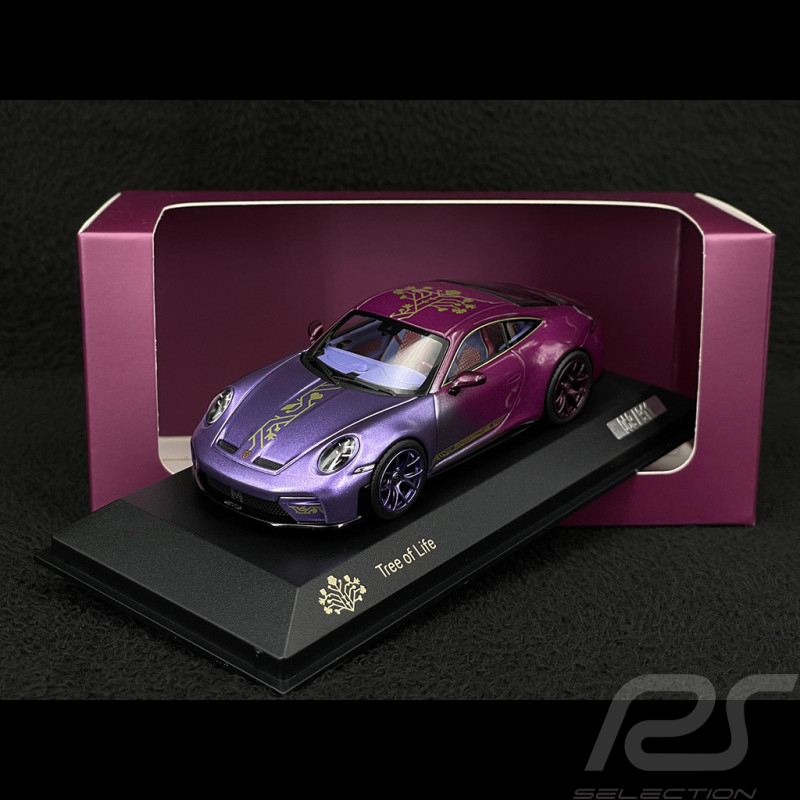 Porsche 911 GT3 Touring Typ 992.2 2024 Tree of Life Violett 1/43 Minichamps WAP0202020TPCE