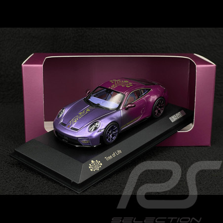 Porsche 911 GT3 Touring Typ 992.2 2024 Tree of Life Violett 1/43 Minichamps WAP0202020TPCE