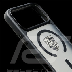Porsche Handyhülle iPhone 18 Pro Max MagSafe Schwarz / Transparent Anpassbar WAP03000426SNC