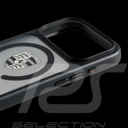 Coque Porsche iPhone 18 Pro MagSafe Noir / Transparent Personnalisable WAP03000226SNC