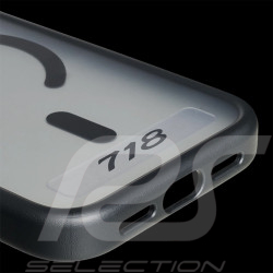 Coque Porsche iPhone 18 Pro MagSafe Noir / Transparent Personnalisable WAP03000226SNC