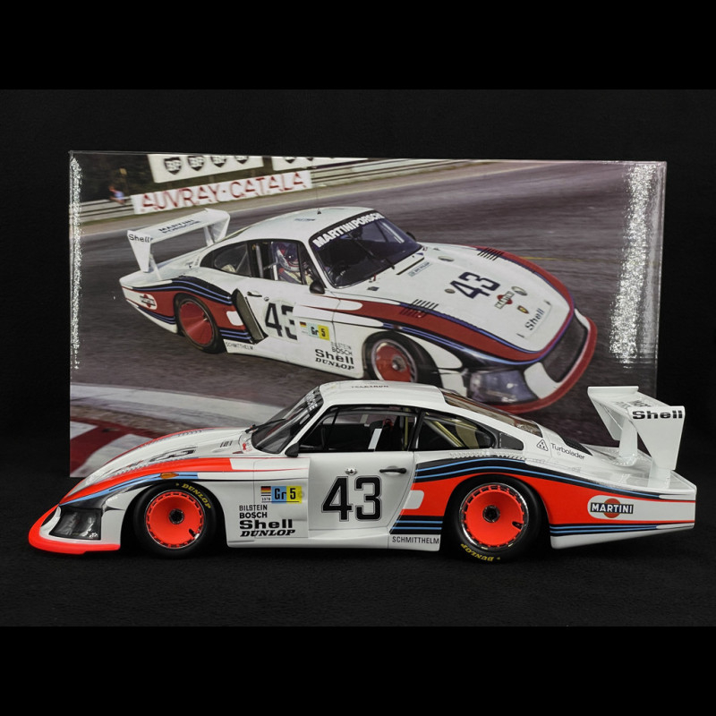 Porsche 935/78 Moby Dick n° 43 Martini 24h Le Mans 1978 1/12 CMR