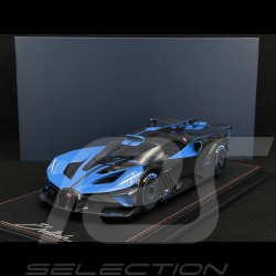 Bugatti Bolide 2024 Bleu Bugatti / Carbone Noir 1/18 MCM