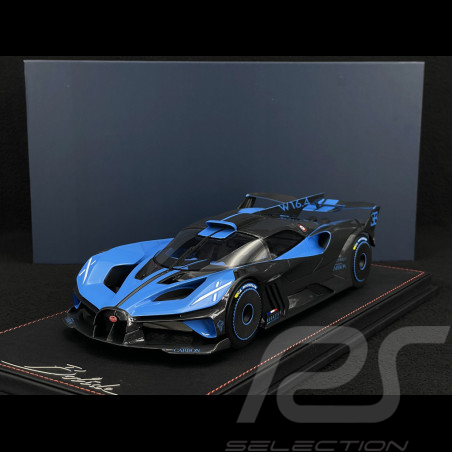 Bugatti Bolide 2024 Bleu Bugatti / Carbone Noir 1/18 MCM