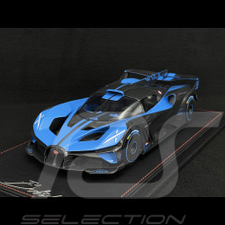 Bugatti Bolide 2024 Bleu Bugatti / Carbone Noir 1/18 MCM