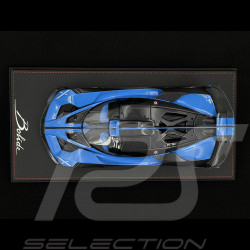 Bugatti Bolide 2024 Bleu Bugatti / Carbone Noir 1/18 MCM