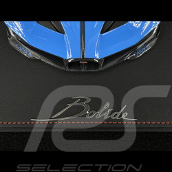 Bugatti Bolide 2024 Bugatti Blau / Carbon Schwarz 1/18 MCM