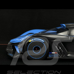 Bugatti Bolide 2024 Bleu Bugatti / Carbone Noir 1/18 MCM